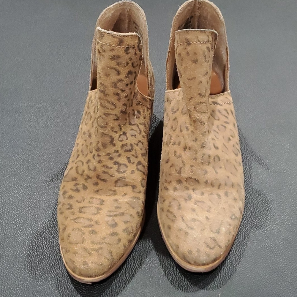 Leopard Print Booties